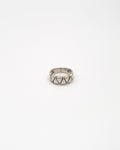 Cushioned band ring