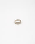 Ribbed band ring
