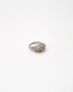 Brutalist knot ring