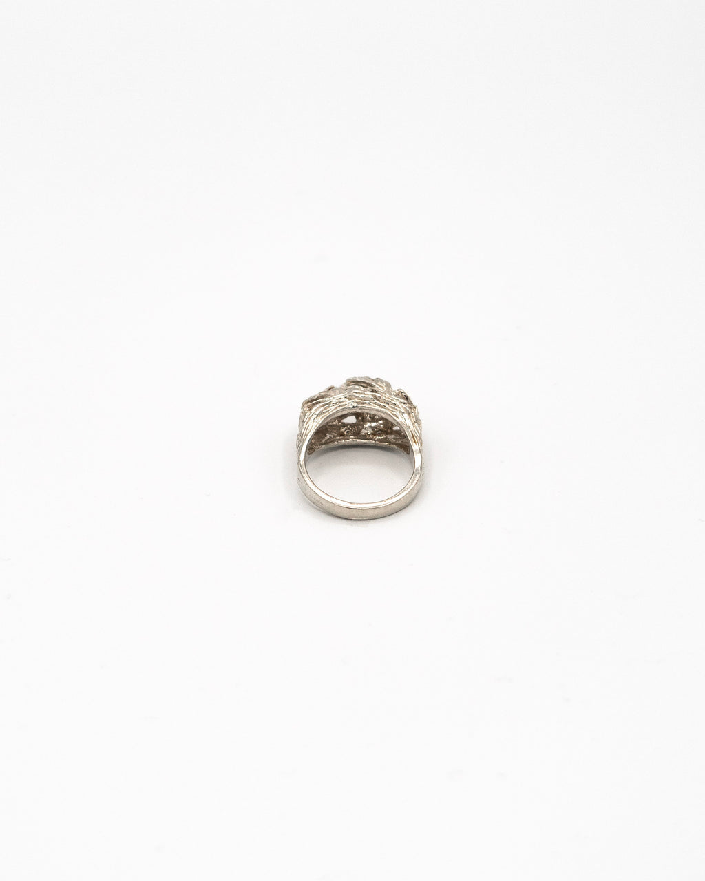 Brutalist knot ring