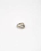Knotted loop ring