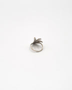 Sterling silver open hand ring