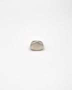 Hollow Signet oval ring