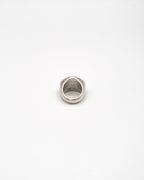 Hollow Signet oval ring