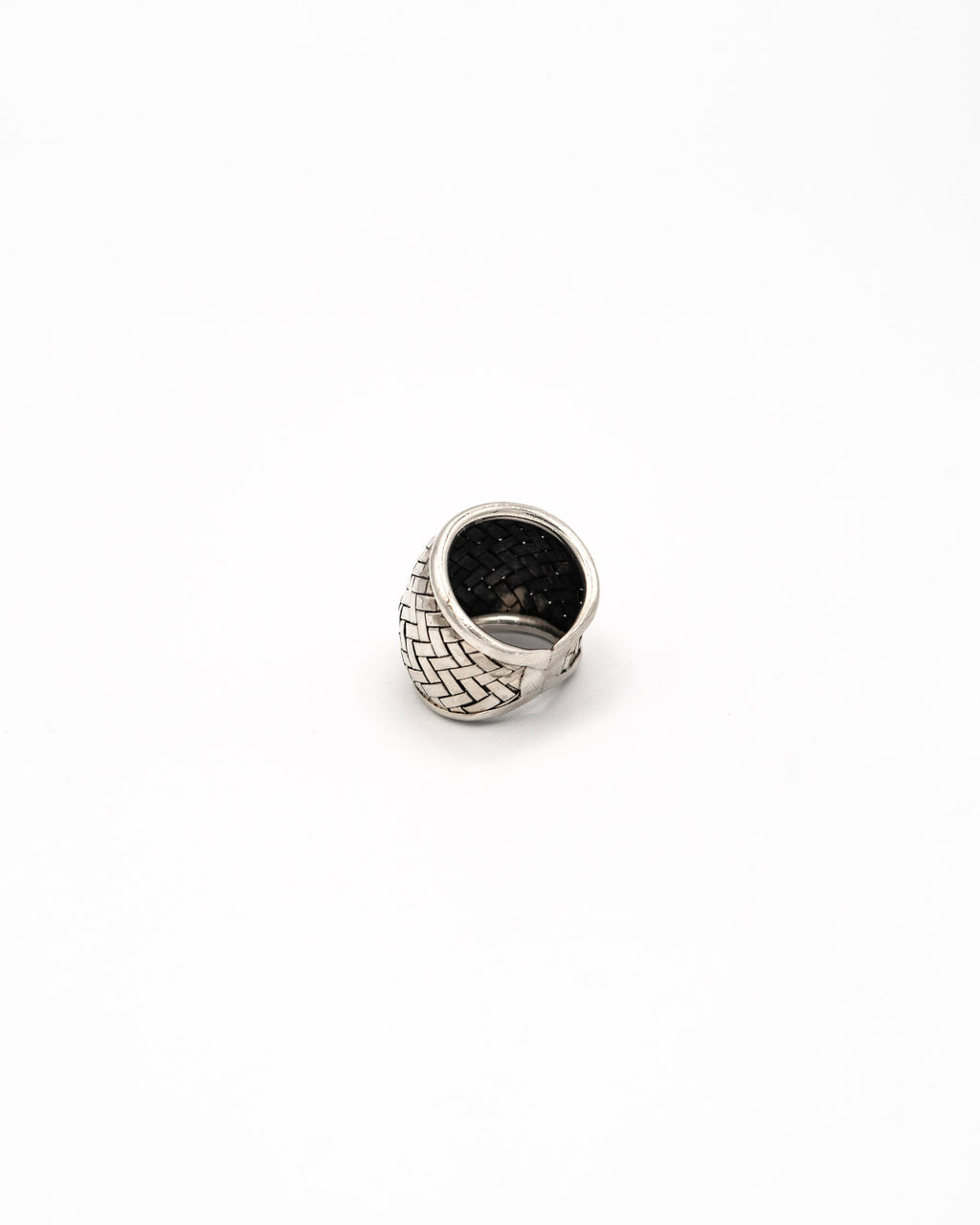 Wide Thai braided dome ring