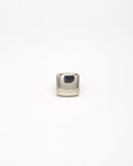 Hollow square dome ring