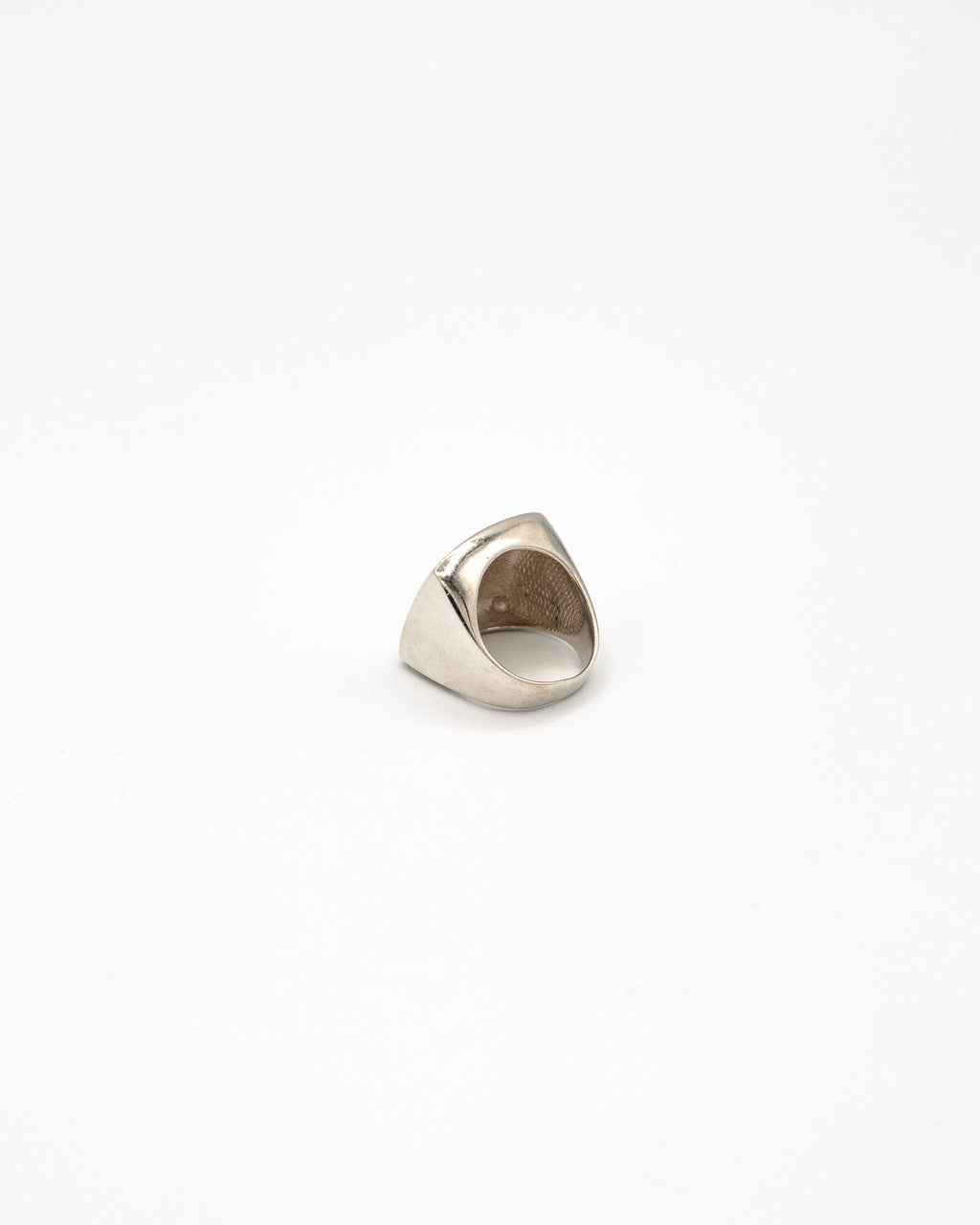 Hollow square dome ring