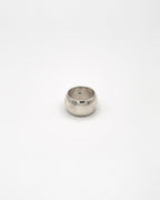 Convex wide ring band