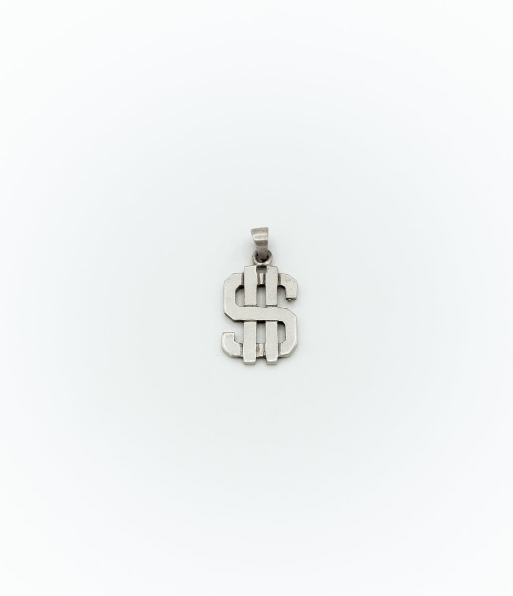 Dollar sign pendant