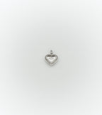 Small dome heart pendant