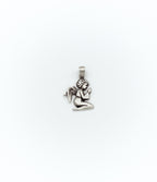 Praying cherub pendant