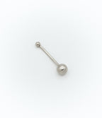 Single barbell stud earring