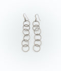 Looped drop earrings