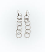 Looped drop earrings