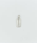 Small razor blade pendant