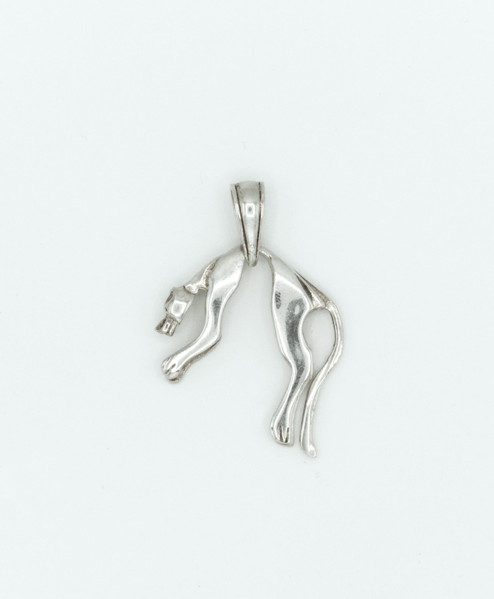 Hanging panther pendant