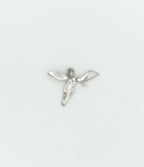 Flying cherub pendant