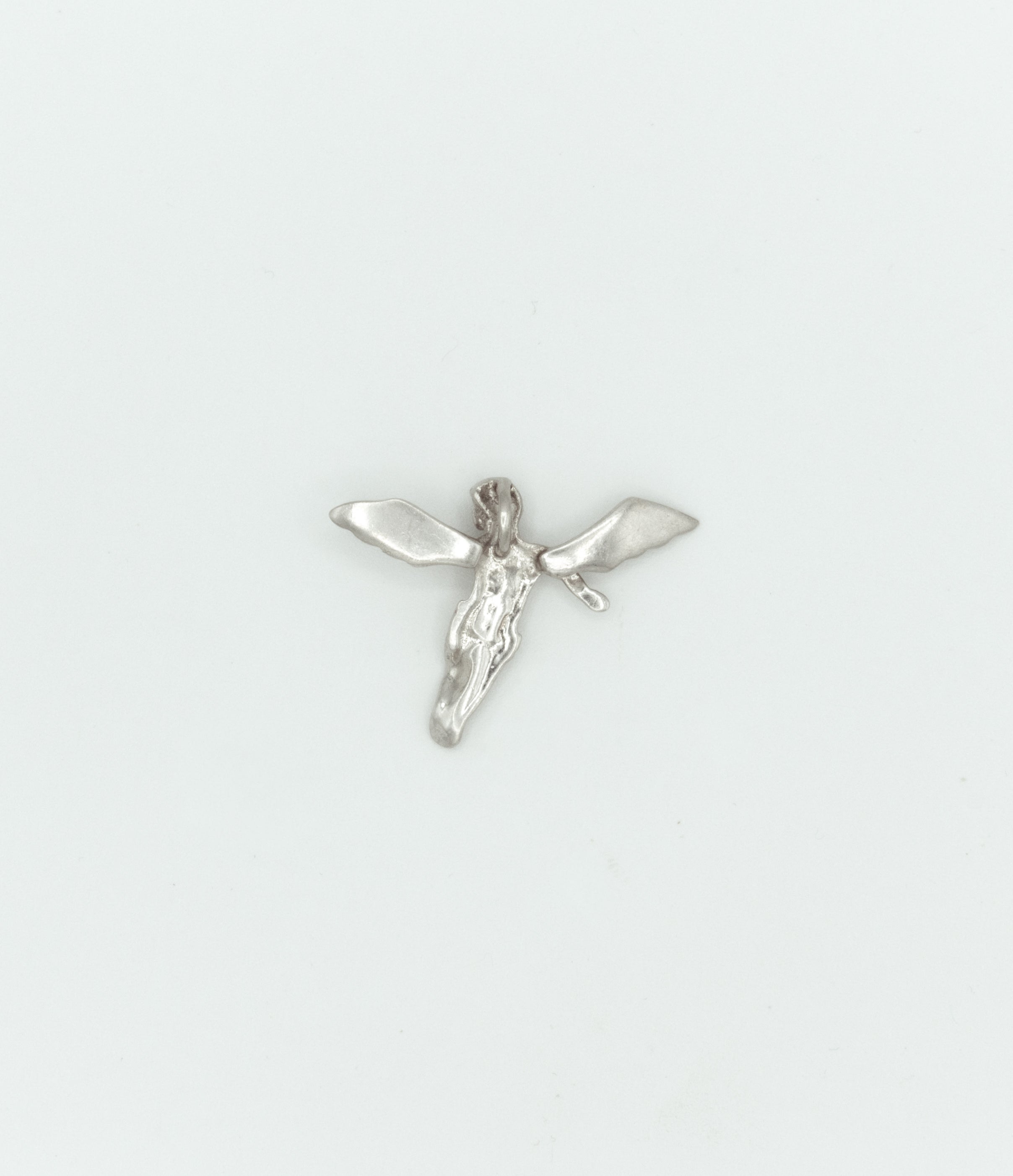 Flying cherub pendant