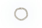 Double curb link bracelet